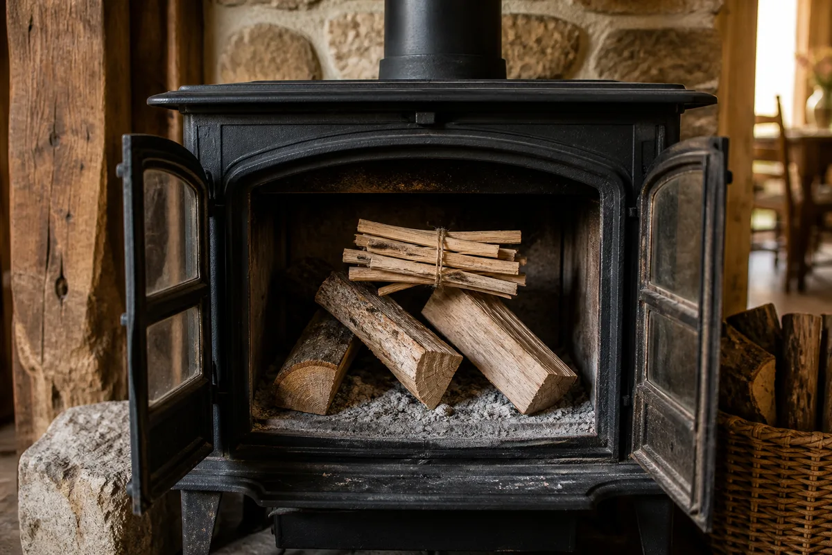 Allumer son feu par le haut : la méthode