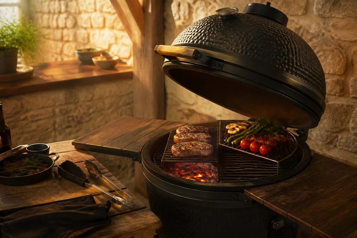 Barbecue kamado : le principe et les cuissons