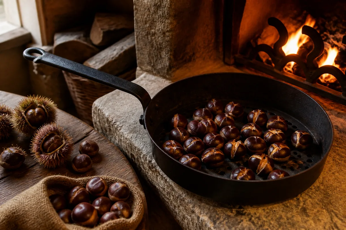 Poêle à châtaignes : choisir et réussir la cuisson